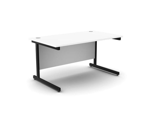 Custom: Ashford Metal Leg Straight Desk 800 - Stocked Ref: GU5AFM
